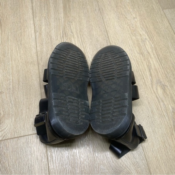 Dr. Martens Clarissa Pewter Spectra Patent Sandals Shoes size 8 - Picture 8 of 8